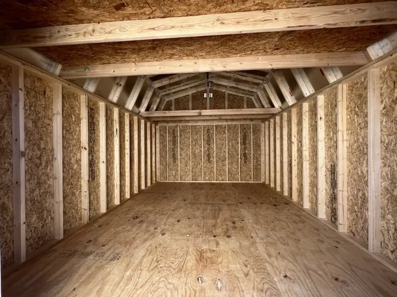 12x16 Economy Lofted Barn 4