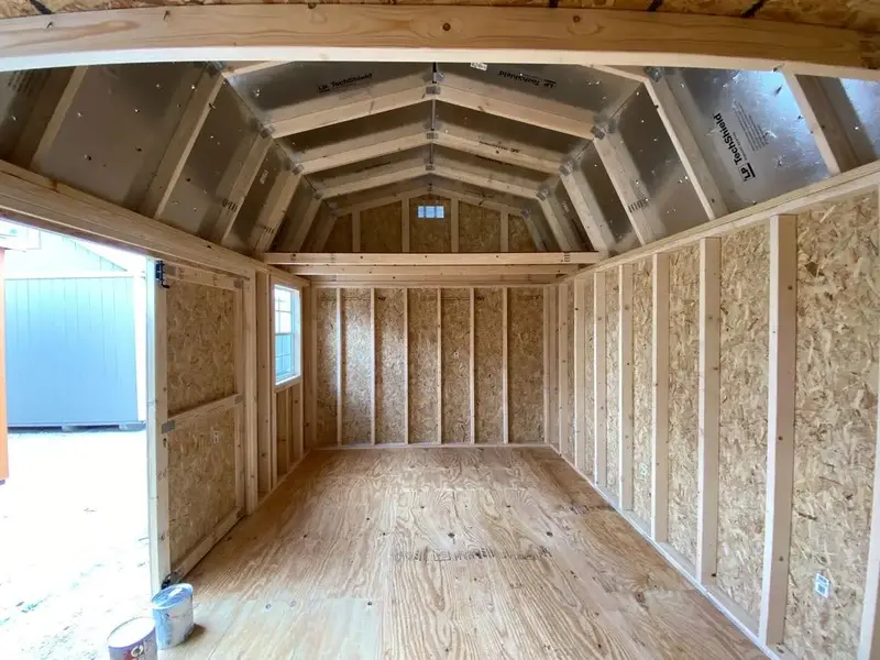 10x16 Economy Side Lofted Barn 5